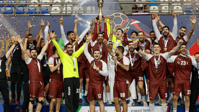 قطر تُتوج بكأس العرب لكرة اليد في الكويت