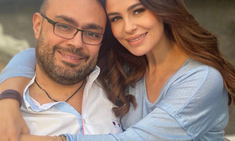 كارول سماحة تعلن موعد عزاء زوجها في لبنان