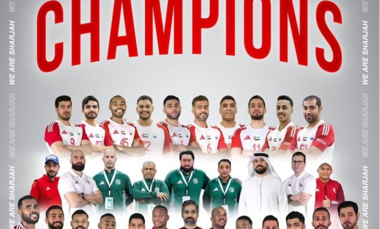 للمرة الـ19 في تاريخه.. الشارقة يتوج ببطولة دوري كرة اليد
