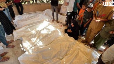 مجزرة بمواصي خانيونس واستشهاد الداعية نائل مصران