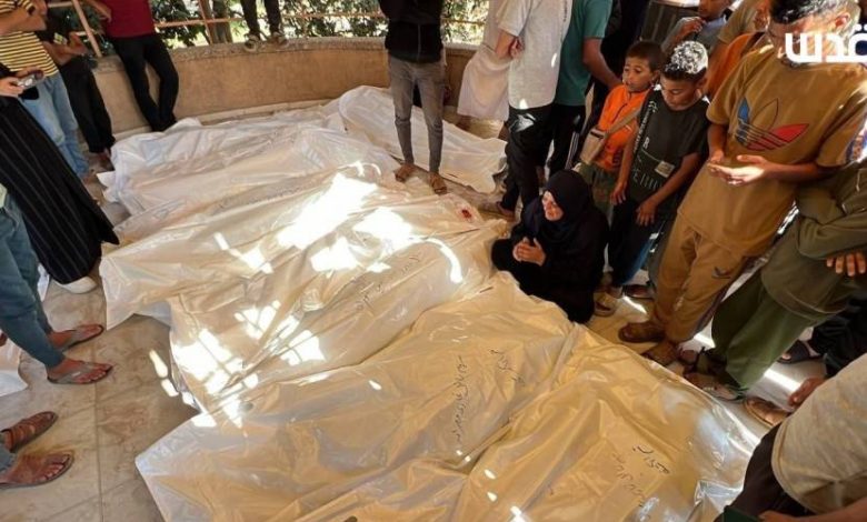 مجزرة بمواصي خانيونس واستشهاد الداعية نائل مصران