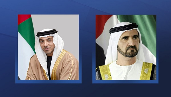محمد بن راشد ومنصور بن زايد يهنئان رئيس وزراء الجمهورية اليمنية الجديد