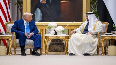 محمد بن زايد وترامب يبحثان العلاقات الاستراتيجية بين البلدين والتطورات الإقليمية
