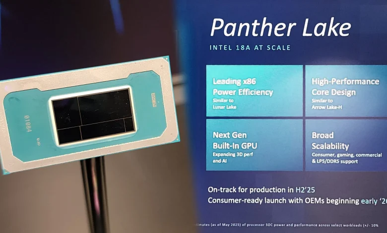 معمارية جديدة وأداء متميز للـ AI: إنتل تستعرض معالجات Core Ultra 300