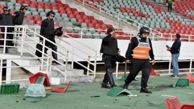 مقابلة الوداد والجيش: اعتقال 17 شخصا بينهم قاصرون بتهم تتعلق بالشغب والعنف