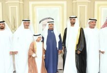 نهيان بن مبارك يحضر أفراح الأحبابي والمنصوري