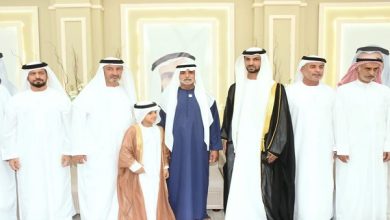 نهيان بن مبارك يحضر أفراح الأحبابي والمنصوري