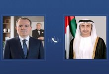 هاتفياً.. عبدالله بن زايد يبحث سبل تعزيز العلاقات الثنائية مع وزير خارجية أذربيجان
