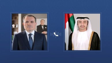 هاتفياً.. عبدالله بن زايد يبحث سبل تعزيز العلاقات الثنائية مع وزير خارجية أذربيجان