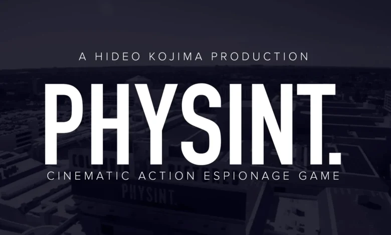 هيديو كوجيما: لعبة Physint تحتاج إلى 6 سنوات لإنهاء تطويرها