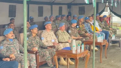 وحدة الطائرات العامودية الأردنية الكونغو 1 تحتفل بعيد...