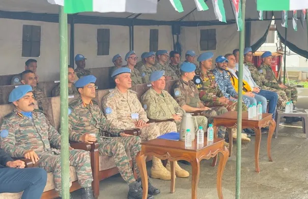 وحدة الطائرات العامودية الأردنية الكونغو 1 تحتفل بعيد...