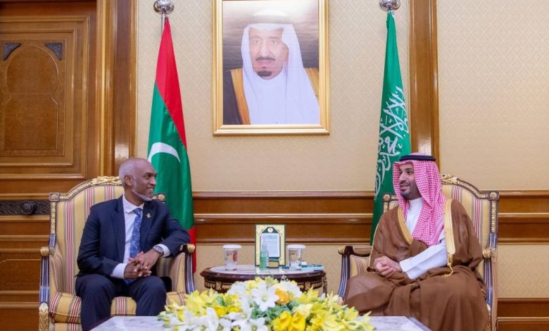 ولي العهد ورئيس المالديف يستعرضان أوجه العلاقات وآفاق التعاون بين البلدين - أخبار السعودية