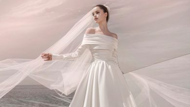 7 أسئلة تشغل بال العروس حول فستان الزفاف المناسب للجسم الكمثري
