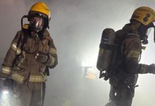 7 فرق إطفاء تسيطر على حريق في سرداب بمنطقة الشويخ الصناعية