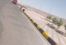 استمرار تطوير المدخل الشمالي لمدينة الغردقة لرفع كفاءته وتحسين مظهره الحضاري