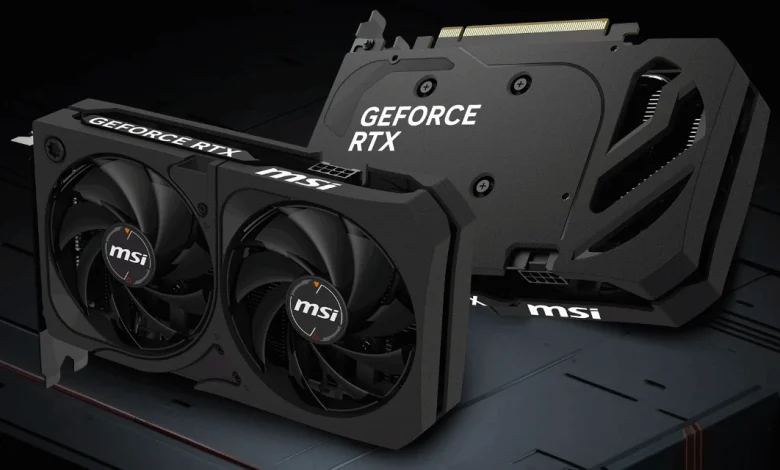 MSI تُفاجئ الجميع وتنوي إطلاق كارت RTX 5050 غدًا!