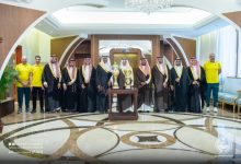 أمير الشرقية يستقبل إدارة نادي الخليج