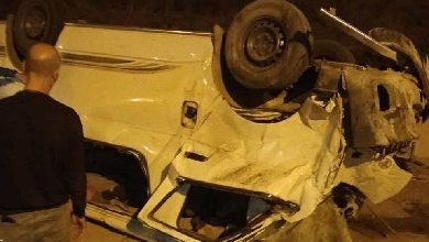 إصابة 11 شخصًا في حادث تصادم بطريق القاهرة الإسكندرية الزراعي