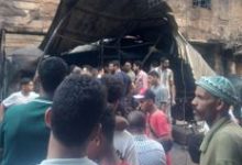إصابة 4 أشخاص في حريق شارع سليم بفيصل.. والمعاينة الأولية: السبب انفجار أسطوانة بوتاجاز