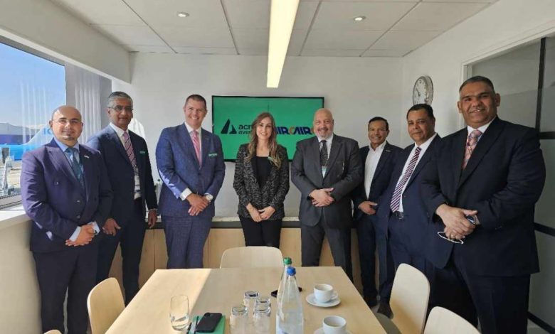 إير كايرو تعلن عن شراكة استراتيجية مع Acron Aviation خلال معرض باريس