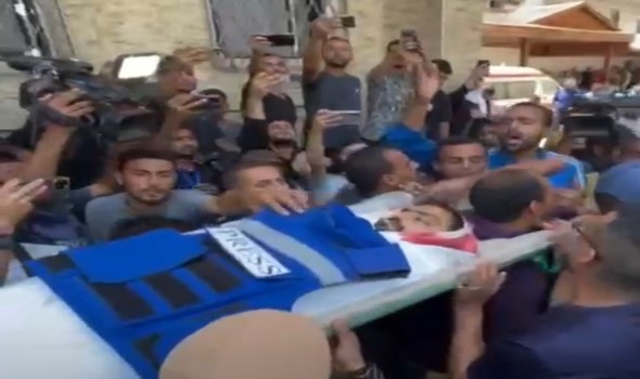 استشهاد 4 صحفيين في قصف إسرائيلي على مستشفى المعمداني بغزة