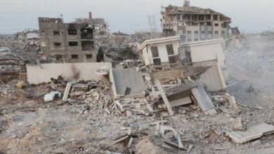الاحتلال ينسف مستشفى نورة الكعبي لغسيل الكلى شمال غزة