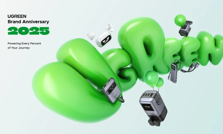 الذكرى السنوية لعلامة UGREEN لعام 2025: نَشحن رحلتك بكل نسبة مئوية!