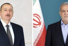 الرئيس الأذربيجاني يؤكد لنظيره الإيراني أهمية إرساء السلام والاستقرار بالمنطقة