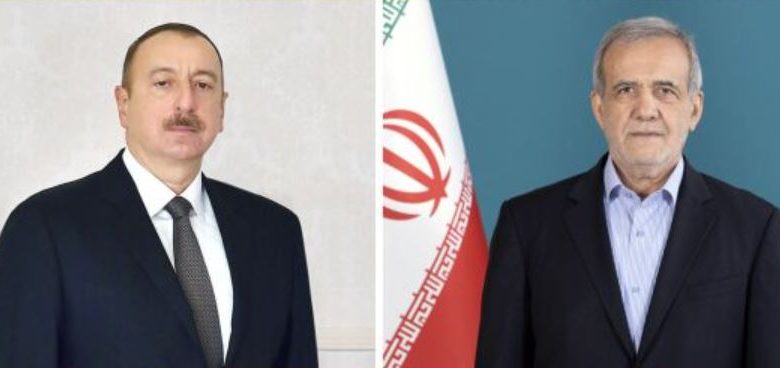 الرئيس الأذربيجاني يؤكد لنظيره الإيراني أهمية إرساء السلام والاستقرار بالمنطقة
