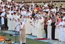 «الراي» تنشر 50 صورة لأداء صلاة العيد