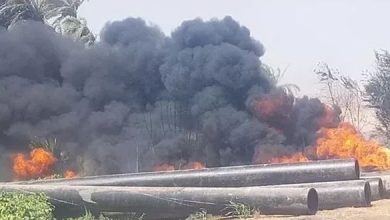 السيطرة على حريق مزرعة مواشي في منطقة العياط