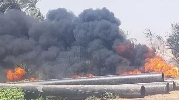 السيطرة على حريق مزرعة مواشي في منطقة العياط
