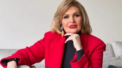 الصور الأولى ليسرا في تصوير مشاهد من فيلم «الست لما» بالزمالك