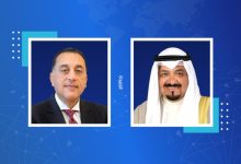 العبدالله يتلقى اتصالاً من رئيس الوزراء المصري للتهنئة بعيد الأضحى