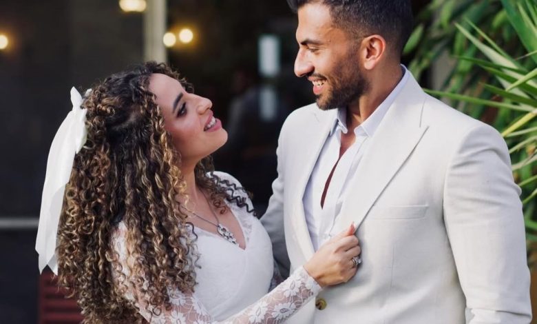 اللقطات الأولى من حفل زفاف منة عدلي القيعي ويوسف حشيش.. أطلت كالأميرات
