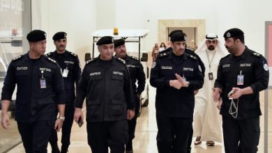 اللواء العدواني: تأمين حركة العبور وتنظيم دخول وخروج المسافرين خلال العيد