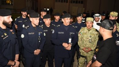 اللواء العدواني يتفقد استعدادات تأمين الحسينيات خلال شهر محرم