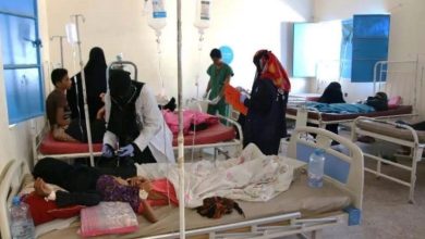 اليمن: 5 وفيات وأكثر من 1700 حالة اشتباه بالإصابة بوباء الكوليرا في محافظة تعز