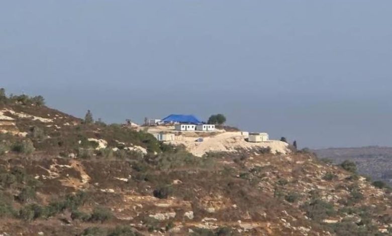بؤرة استيطانية جديدة بالضفة تطل على أكثر من نصف فلسطين