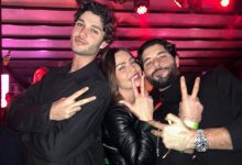 بدت كأنها شقيقتهما.. جيهان علامة تخطف الأنظار مع ولديها خالد ولؤي في فيديو عفوي