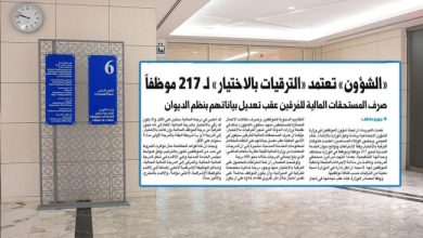 تأكيداً لـ«الجريدة».. «الشؤون» تعتمد الترقيات بالاختيار لموظفيها المستحقين