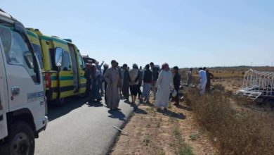 تصادم مروع على طريق السلوم الدولي يودي بحياة 3 أشخاص بينهم مصري وليبيان ويصيب 3 آخرين