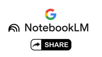 جوجل تتيح مشاركة الملاحظات المولّدة بالذكاء الاصطناعي عبر NotebookLM