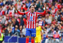 خيمينيز خارج تدريبات أتلتيكو مدريد الجماعية قبل مواجهة بوتافوجو