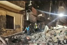 دون خسائر بشرية.. انهيار جزئي لعقار قديم شرقي الإسكندرية