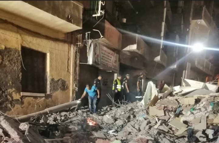 دون خسائر بشرية.. انهيار جزئي لعقار قديم شرقي الإسكندرية
