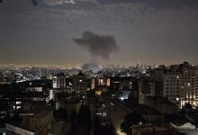 دوي انفجارات جديدة في شمال غرب إيران