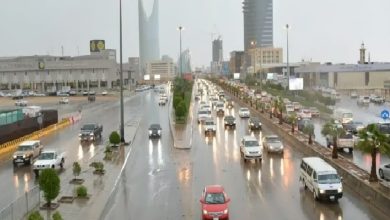 رياح نشطة مثيرة للأتربة والغبار على عدة مناطق
