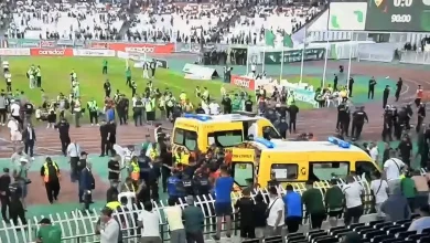 سقوط مشجعين من المدرجات يفسد احتفالات مولودية الجزائر بالدوري